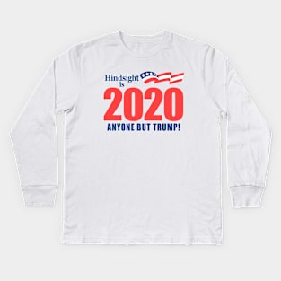 Hindsight is 2020 Kids Long Sleeve T-Shirt